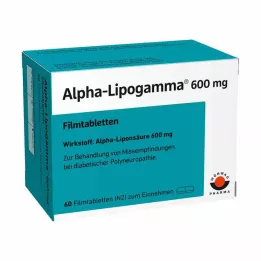 ALPHA-LIPOGAMMA 600 mg επικαλυμμένα με λεπτό υμένιο δισκία, 60 τεμάχια