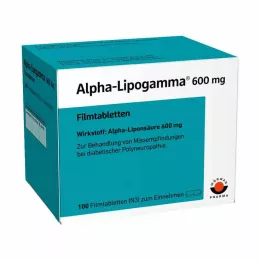 ALPHA-LIPOGAMMA 600 mg επικαλυμμένα με λεπτό υμένιο δισκία, 100 τεμάχια