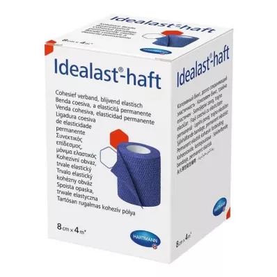 Επίδεσμος χρώματος Idealast-haft 8 cm x 4 m μπλε, 1 τεμ