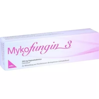 MYKOFUNGIN 3 κολπικά δισκία 200 mg, 3 τεμάχια