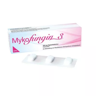 Mykofungin 3 κολπικά δισκία 200 mg, 3 τεμ