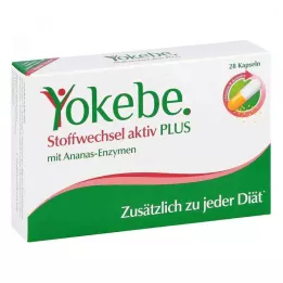 YOKEBE Κάψουλες Plus metabolism active, 28 τεμάχια