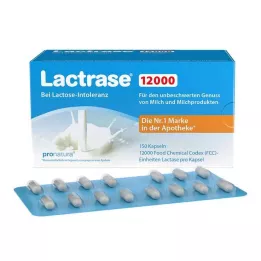 LACTRASE 12.000 FCC Κάψουλες, 150 τεμάχια