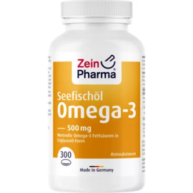 OMEGA-3 κάψουλες 500 mg, 300 κάψουλες