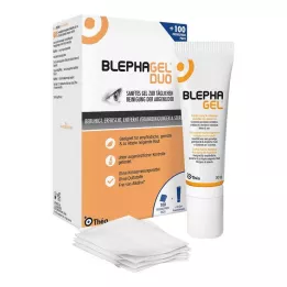 BLEPHAGEL Duo 30 g + επιθέματα, 1 P
