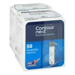 CONTOUR Δοκιμαστικές ταινίες Next Sensors, 100 τεμ