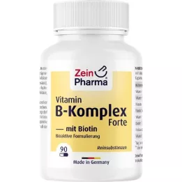 VITAMIN B KOMPLEX+Biotin Forte κάψουλες, 90 κάψουλες
