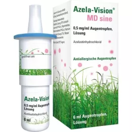 AZELA-Vision MD sine 0,5 mg/ml οφθαλμικές σταγόνες, 6 ml