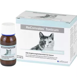 RECONVALES Τονωτικό για γάτες, 6X45 ml