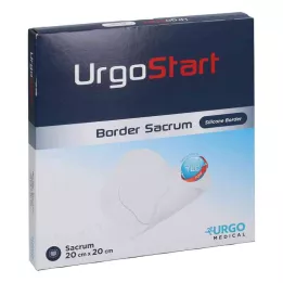 URGOSTART Border Sacrum 20x20 cm αφρώδης επίδεσμος τραύματος, 5 τεμ