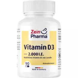 VITAMIN Κάψουλες D3 2.000 I.U., 90 τεμάχια