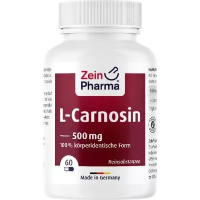 L-CARNOSIN κάψουλες 500 mg, 60 τεμάχια