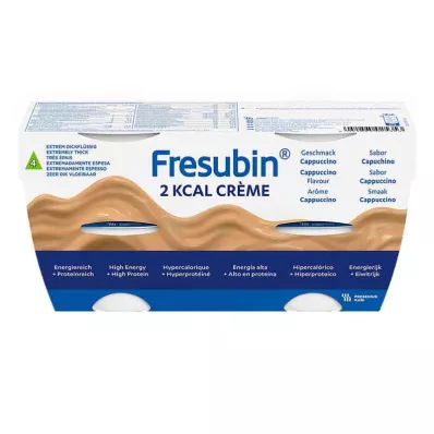 Fresubin 2 kcal Cream Cappuccino |Πουτίγκα &amp; οικοδομική τροφή (4x125 g)