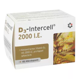 D3-INTERCELL 2.000 I.U. Κάψουλες, 180 κάψουλες