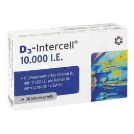 D3-INTERCELL κάψουλες 10.000 I.U., 30 τεμ