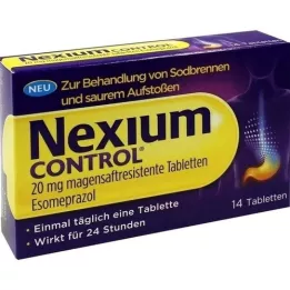 NEXIUM Control 20 mg δισκία με εντερική επικάλυψη, 14 τεμάχια