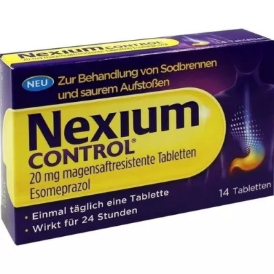 NEXIUM Control 20 mg δισκία με εντερική επικάλυψη, 14 τεμάχια