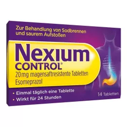 NEXIUM Control 20 mg δισκία με εντερική επικάλυψη, 14 τεμάχια