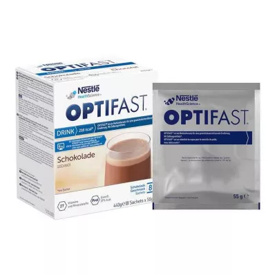 Σπιτικό ρόφημα Optifast σοκολάτα σε σκόνη, 8x55 γρ