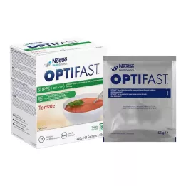 OPTIFAST σκόνη ντομάτας σπιτικής σούπας, 8X55 g