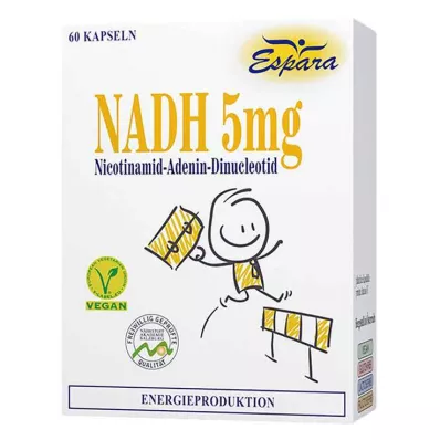Nadh κάψουλες 5 mg, 60 τεμ