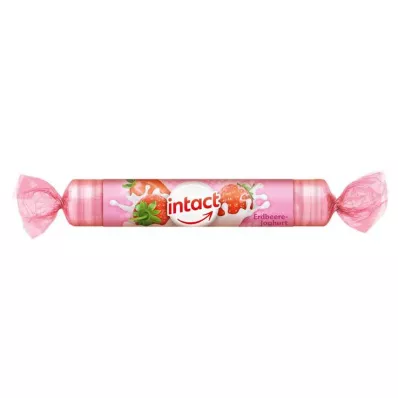 INTACT Ρολό δεξτρόζης γιαούρτι φράουλα, 40 g