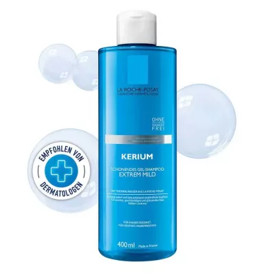 La Roche-Posay Kerium Extremely Mild Shampoo Gel, 400 ml