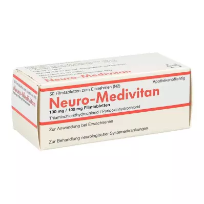 NEURO MEDIVITAN Επικαλυμμένα με λεπτό υμένιο δισκία, 50 τεμάχια