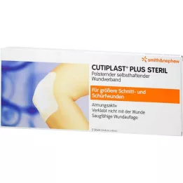 CUTIPLAST Συν αποστειρωμένο επίθεμα 10x24,8 cm, 5 τεμάχια