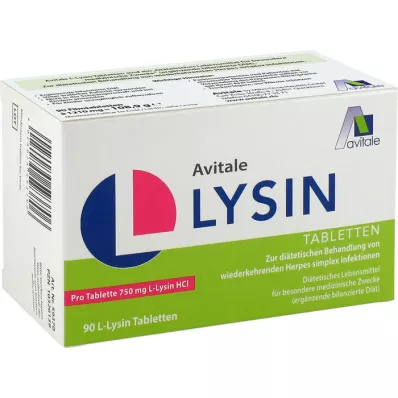 L-LYSIN δισκία 750 mg, 90 τεμάχια