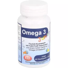 OMEGA-3 Junior Berco Chewable Capsules, 60 κάψουλες