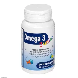 OMEGA-3 Junior Berco Chewable Capsules, 60 κάψουλες