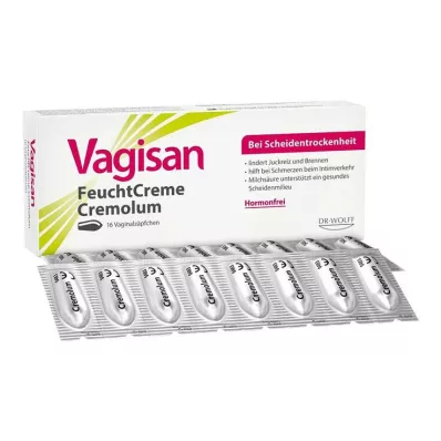 Vagisan Moist Cream Cremolum, 16 τεμ