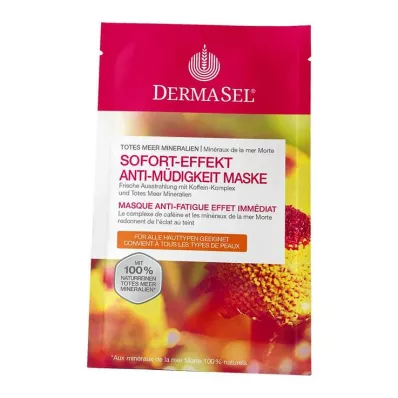 Dermasel Spa Μάσκα Νεκράς Θάλασσας κατά της κούρασης, 12 ml