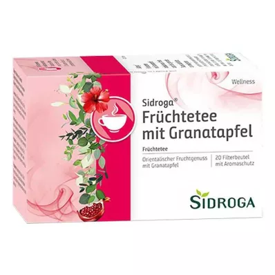 Τσάι φρούτων Sidroga Wellness με σακούλα φίλτρου ροδιού, 20Χ2,0 γρ
