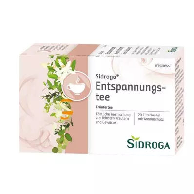 Σακουλάκια φίλτρου τσαγιού Sidroga Wellness Relaxation, 20Χ1,75 γρ