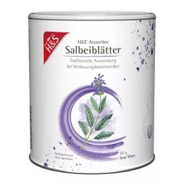 H&amp;S Φασκόμηλο φύλλα τσάι χύμα, 60 g