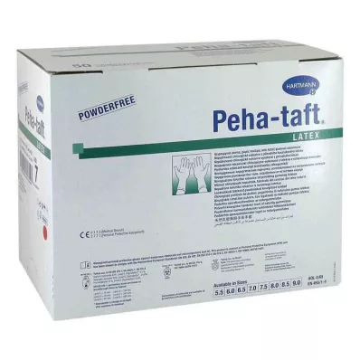 Χειρουργικά γάντια από λατέξ Peha-Taft μεγέθους 7, 50x2 τεμάχια