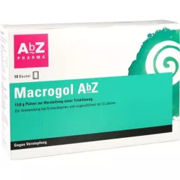 MACROGOL AbZ Plv.z.Her.e.Lsg.z.Einnehmen, 10 τεμάχια