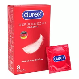 DUREX Ευαίσθητα προφυλακτικά, 8 τεμάχια