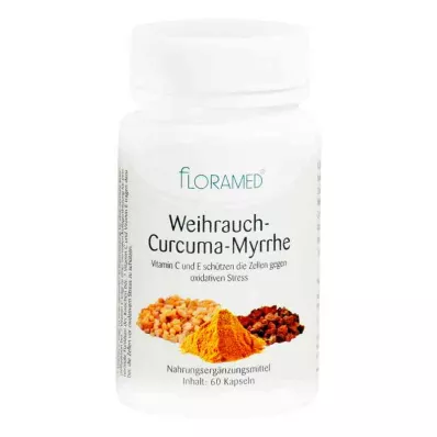 Κάψουλες λιβάνι Curcuma Myrrh (60 τεμάχια) Κάψουλες λιβάνι Curcuma Myrrh (60 τεμάχια)
