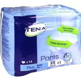 TENA PANTS συν XS παντελόνια μίας χρήσης ConfioFit 50-70 cm, 14 τεμάχια