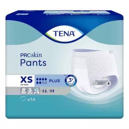 TENA PANTS συν XS παντελόνια μίας χρήσης ConfioFit 50-70 cm, 14 τεμάχια