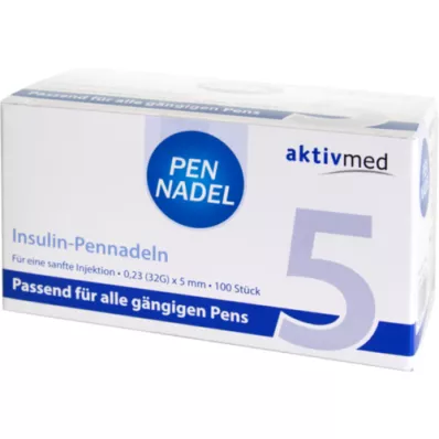 PEN-NADELN Βελόνες γενικής χρήσης 5 βελόνες 0,23x5 mm 32 G, 100 τεμ