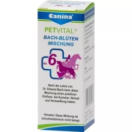 PETVITAL Bach Flowers No. 6 Globules vet., 10 g