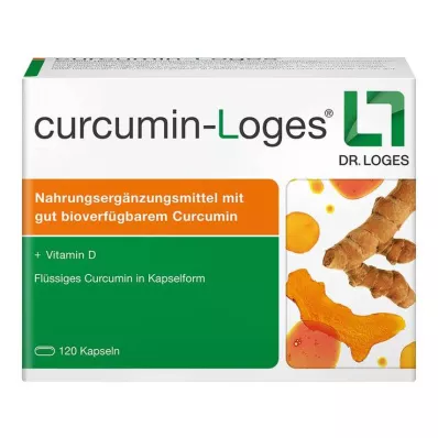 Κάψουλες Curcumin-loges, 120 τμχ