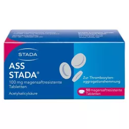 ASS STADA 100 mg δισκία με εντερική επικάλυψη, 50 τεμάχια