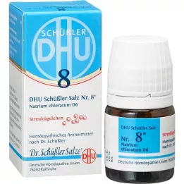 BIOCHEMIE DHU 8 Χλωριούχο νάτριο D 6 σφαιρίδια, 10 g