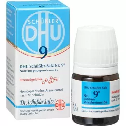 BIOCHEMIE DHU 9 Natrium phosphoricum D 6 σφαιρίδια, 10 g