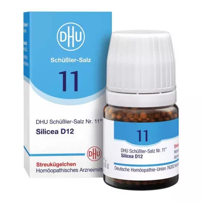 DHU Αλάτι Schüßler No. 11 σφαιρίδια Silicea D12, 10 g DHU Αλάτι Schüßler No. 11 σφαιρίδια Silicea D12, 10 g